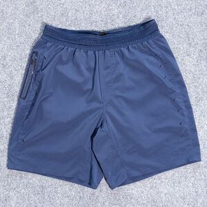Ten Thousand Session 7" Shorts Men's Small Blue Lined Gym Workout Athletic
